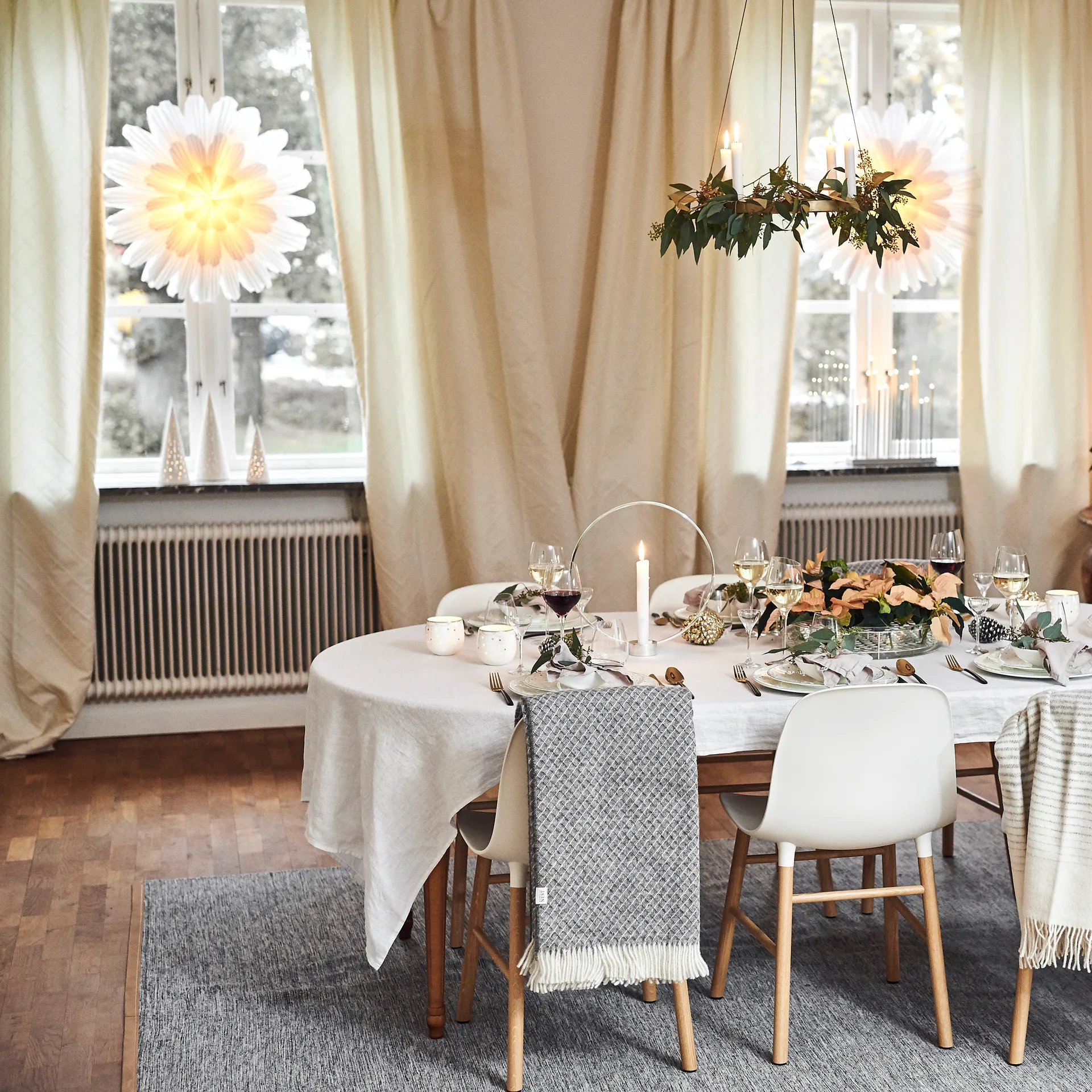 스뇌블로마 대림절 별 전등갓, white Watt & Veke | 와트앤베케