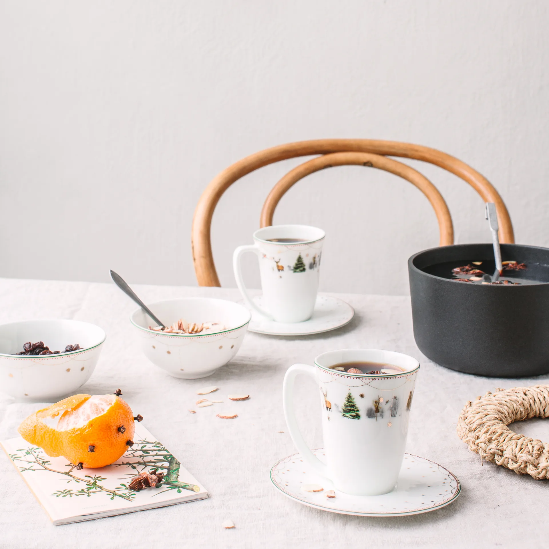 크리스마스 아침 보울, Ø11 cm Wik & Walsøe | 윅 & 왈쉐