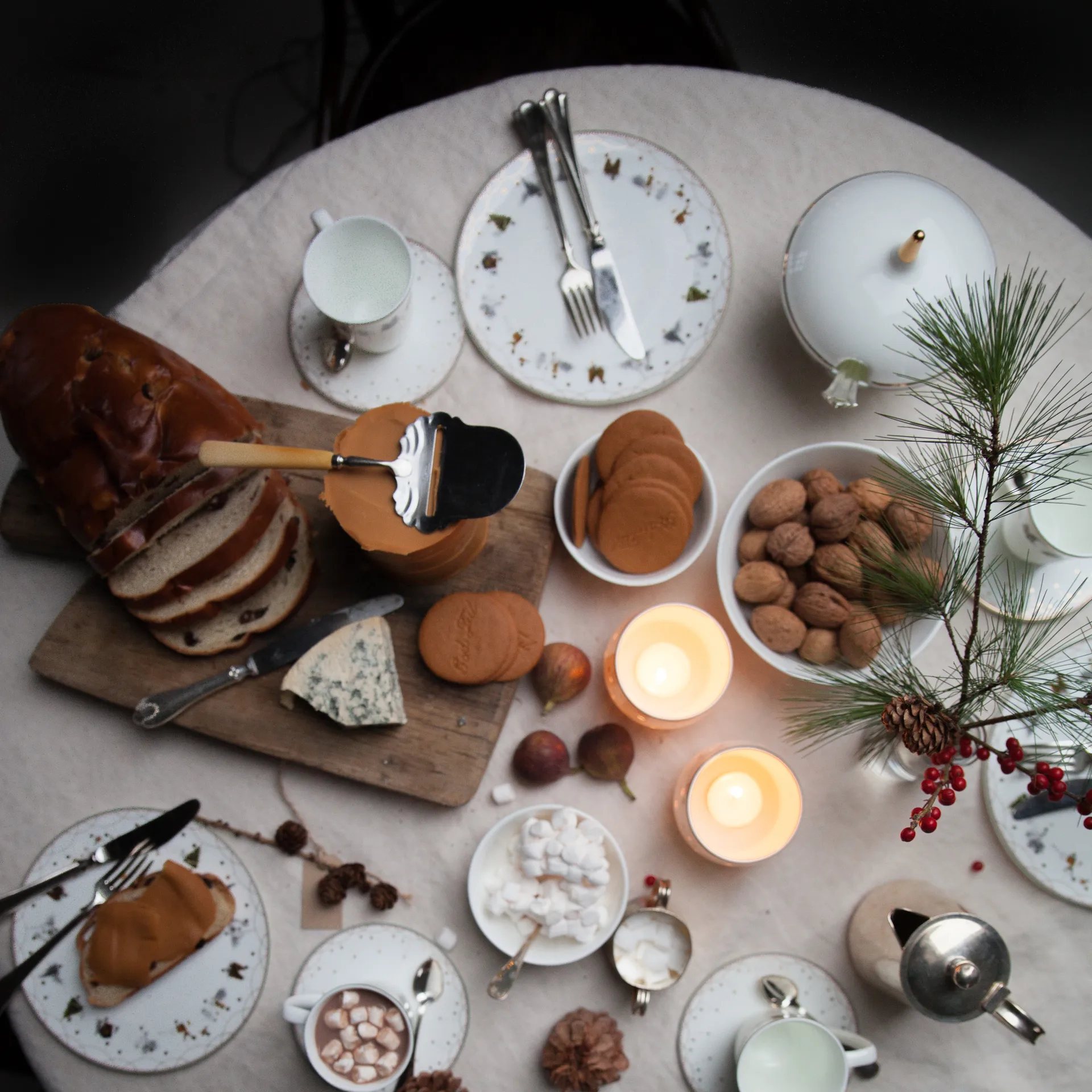 크리스마스 아침 보울 & 덮개, 14 cm Wik & Walsøe | 윅 & 왈쉐