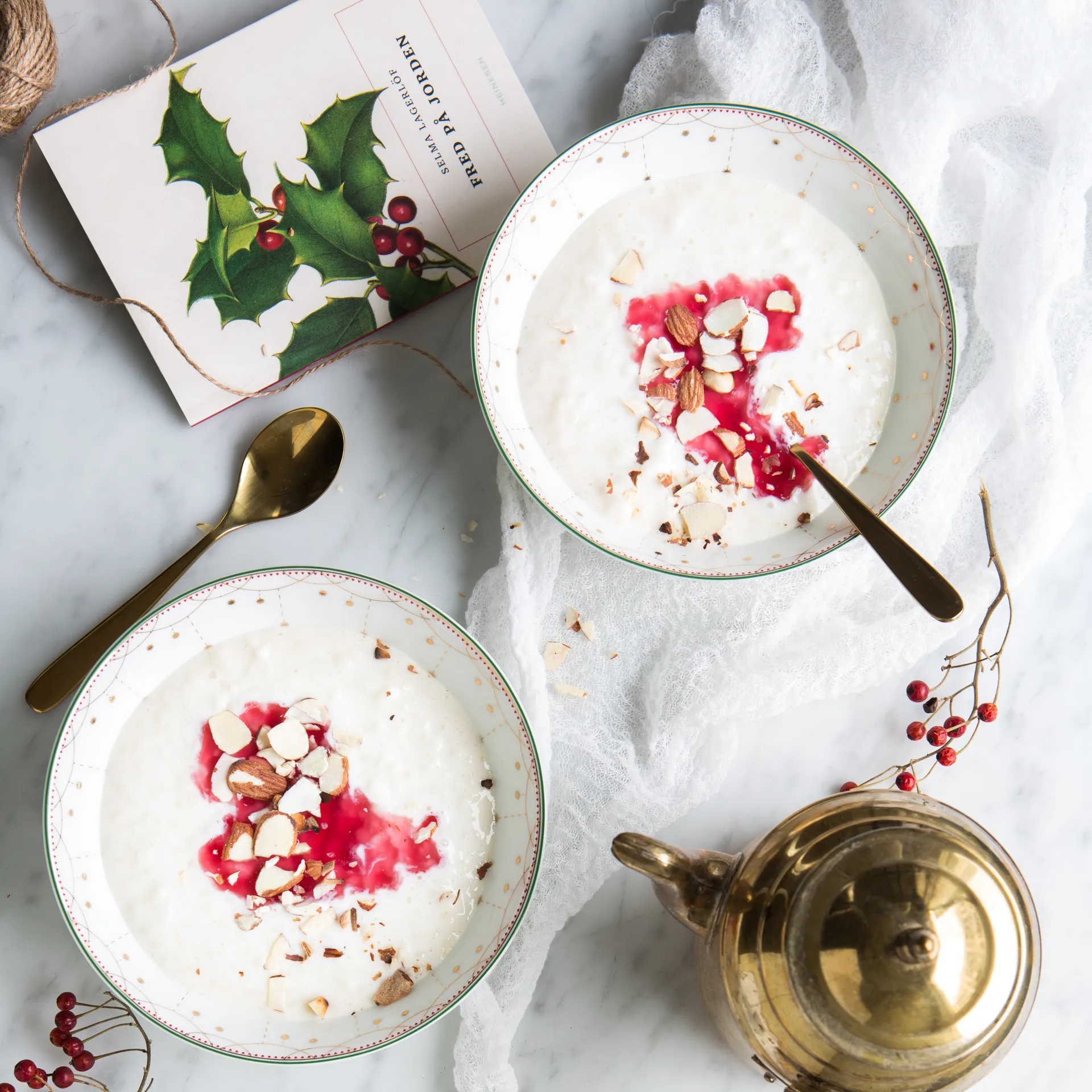 크리스마스 아침 딥플레이트, 16 cm Wik & Walsøe | 윅 & 왈쉐