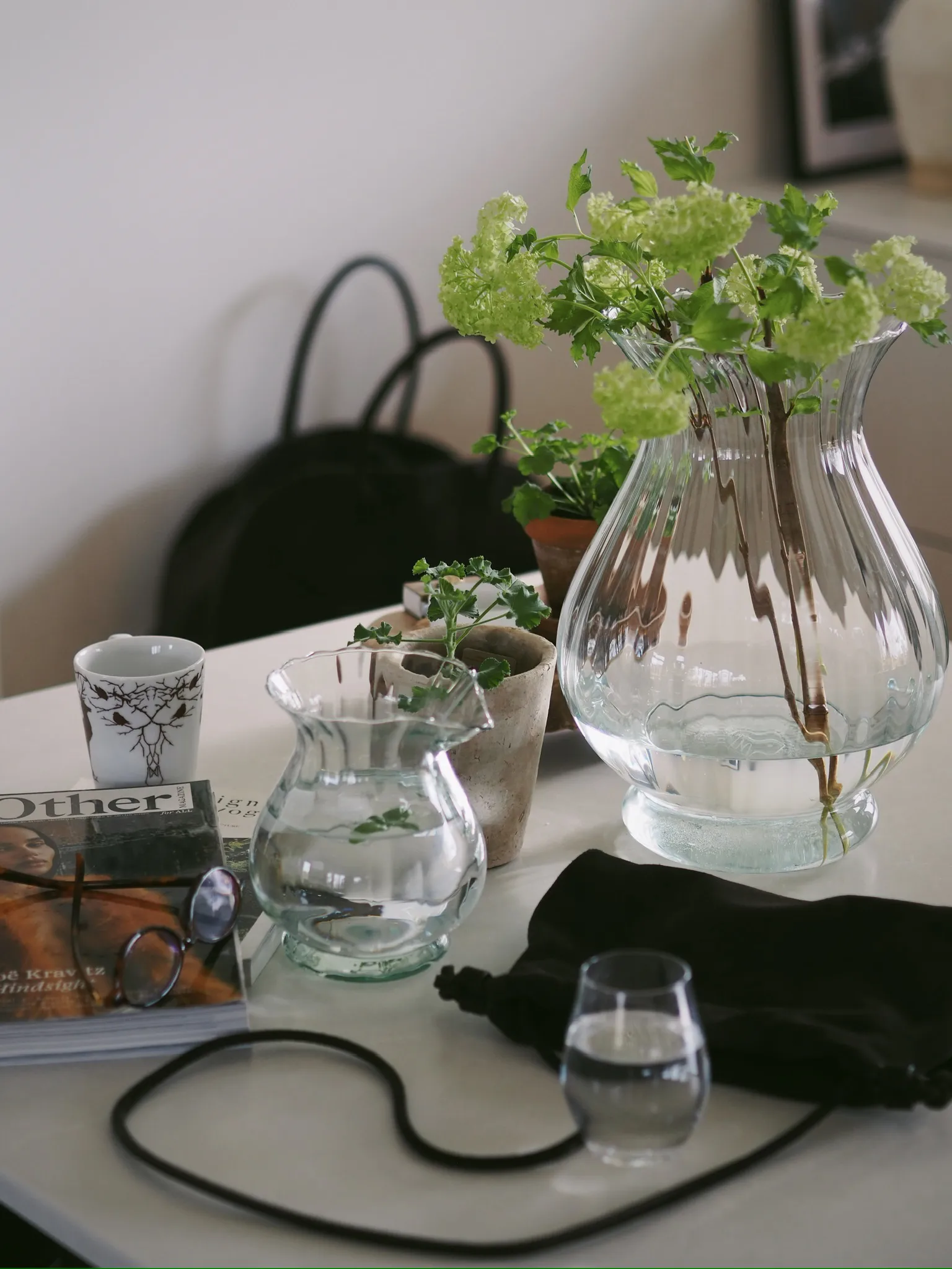 팔라 리사이클드 화병 17.5 cm, Clear Wik & Walsøe | 윅 & 왈쉐