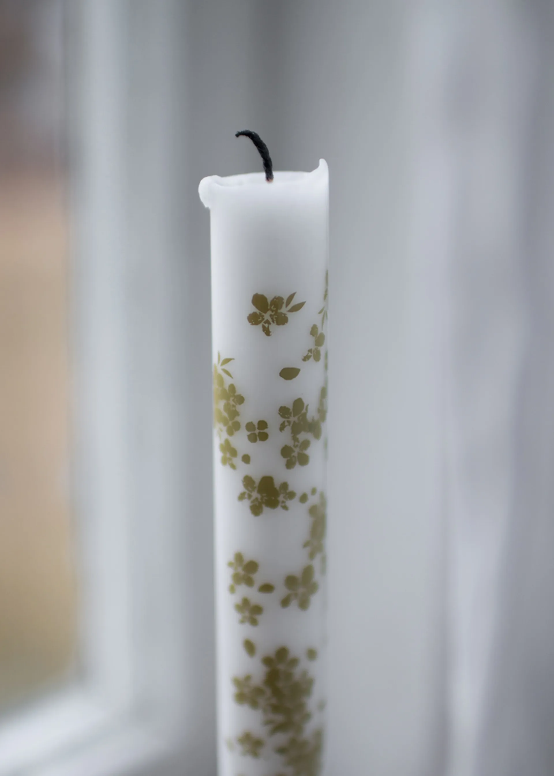 슬로프블룸 테이퍼드 캔들 2개 세트, Green Wik & Walsøe | 윅 & 왈쉐