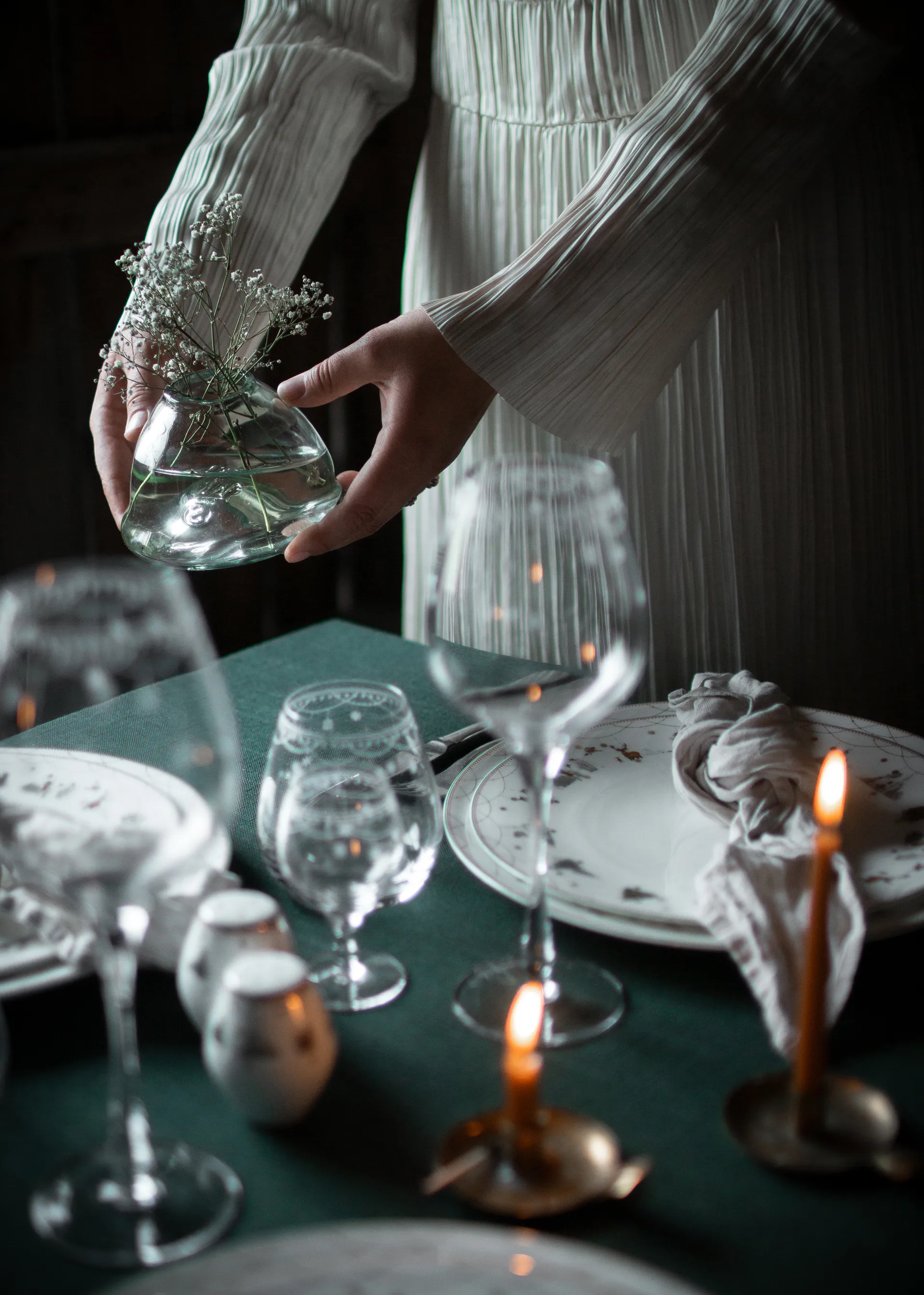 율레모른 스토리 소금 & 후추 셰이커 2개 세트, White Wik & Walsøe | 윅 & 왈쉐