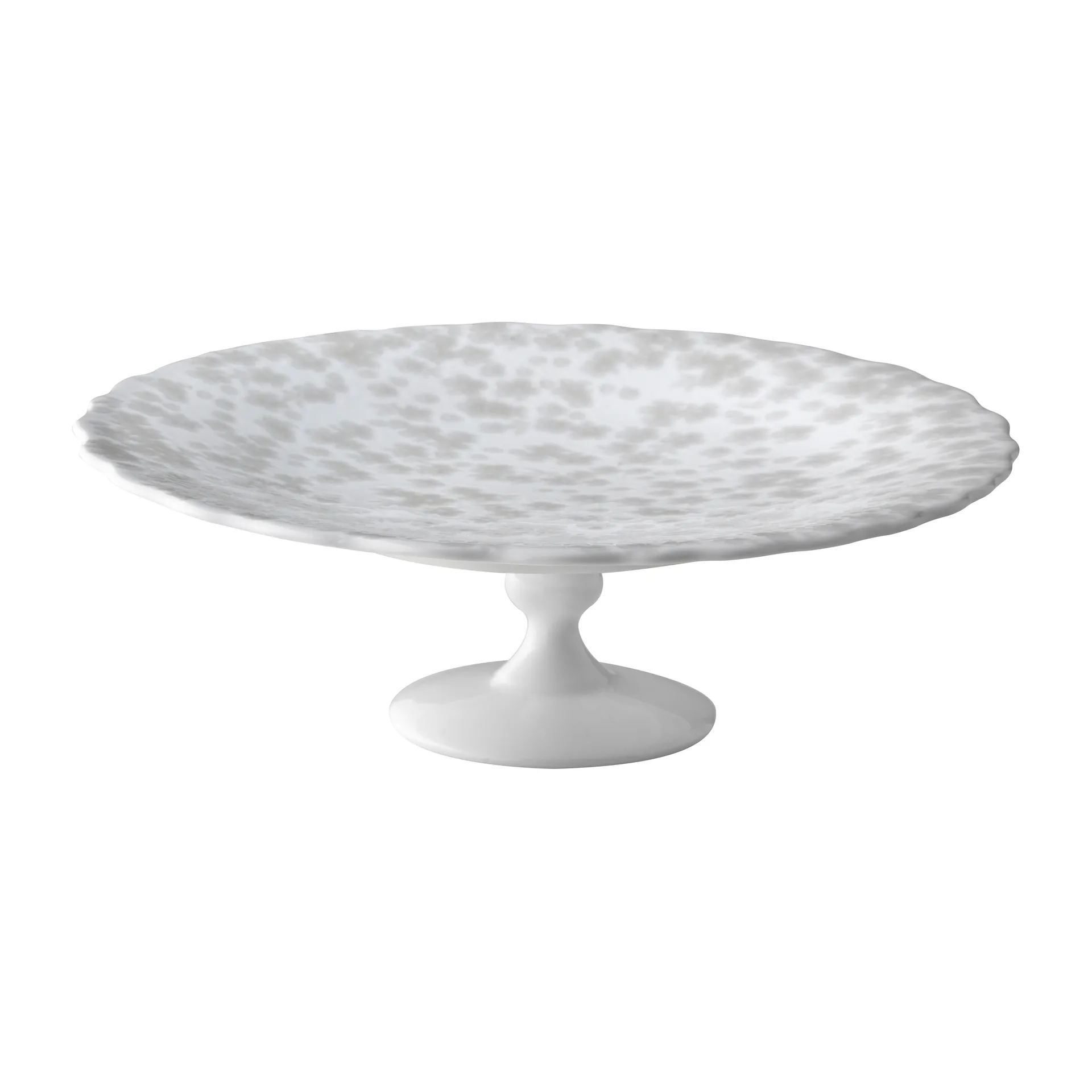 슬로프블룸 케이크 플래터 Ø21 cm, grey Wik & Walsøe | 윅 & 왈쉐