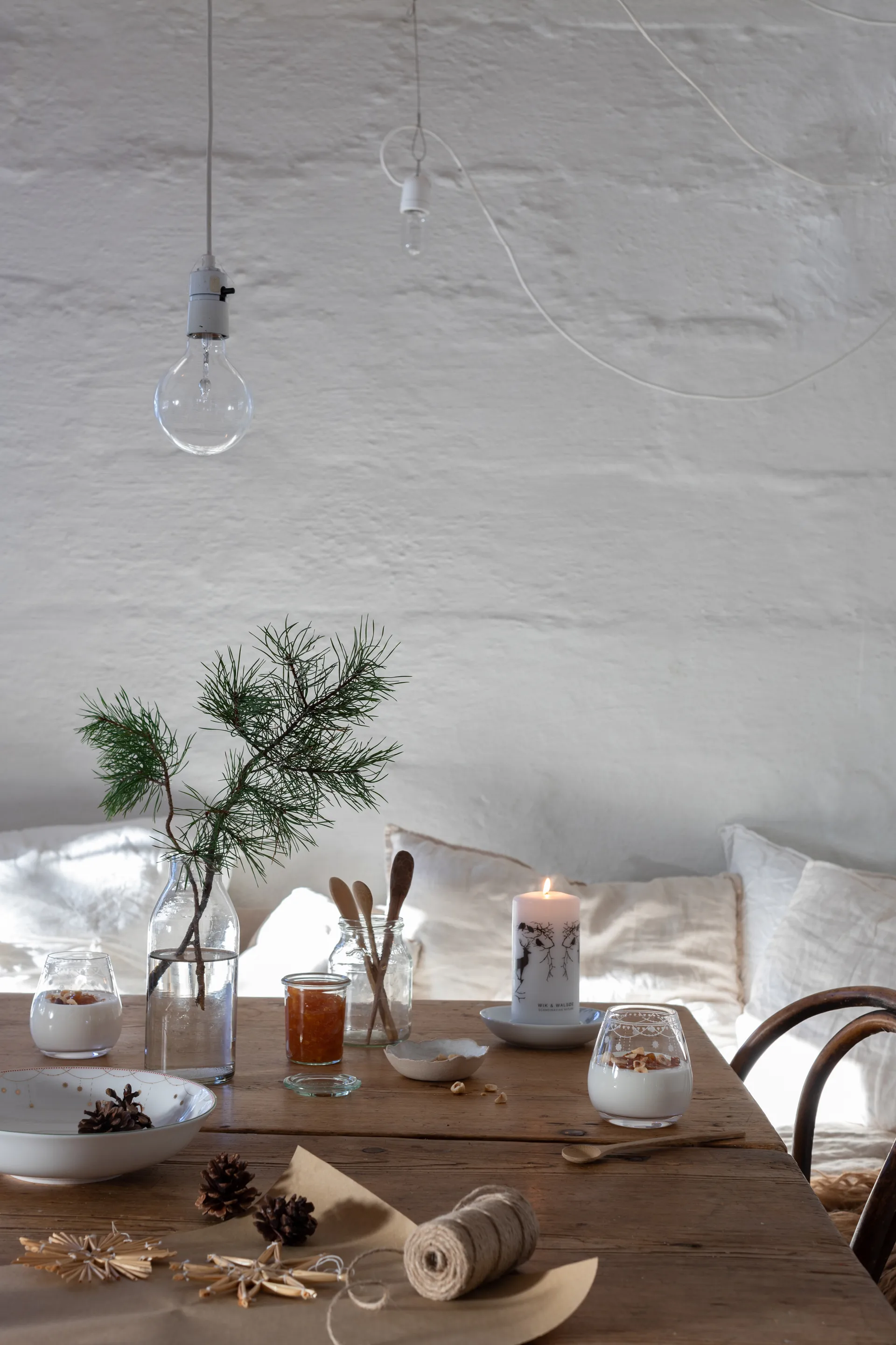 크리스마스 아침 서빙 보울 로우, Ø22 cm Wik & Walsøe | 윅 & 왈쉐