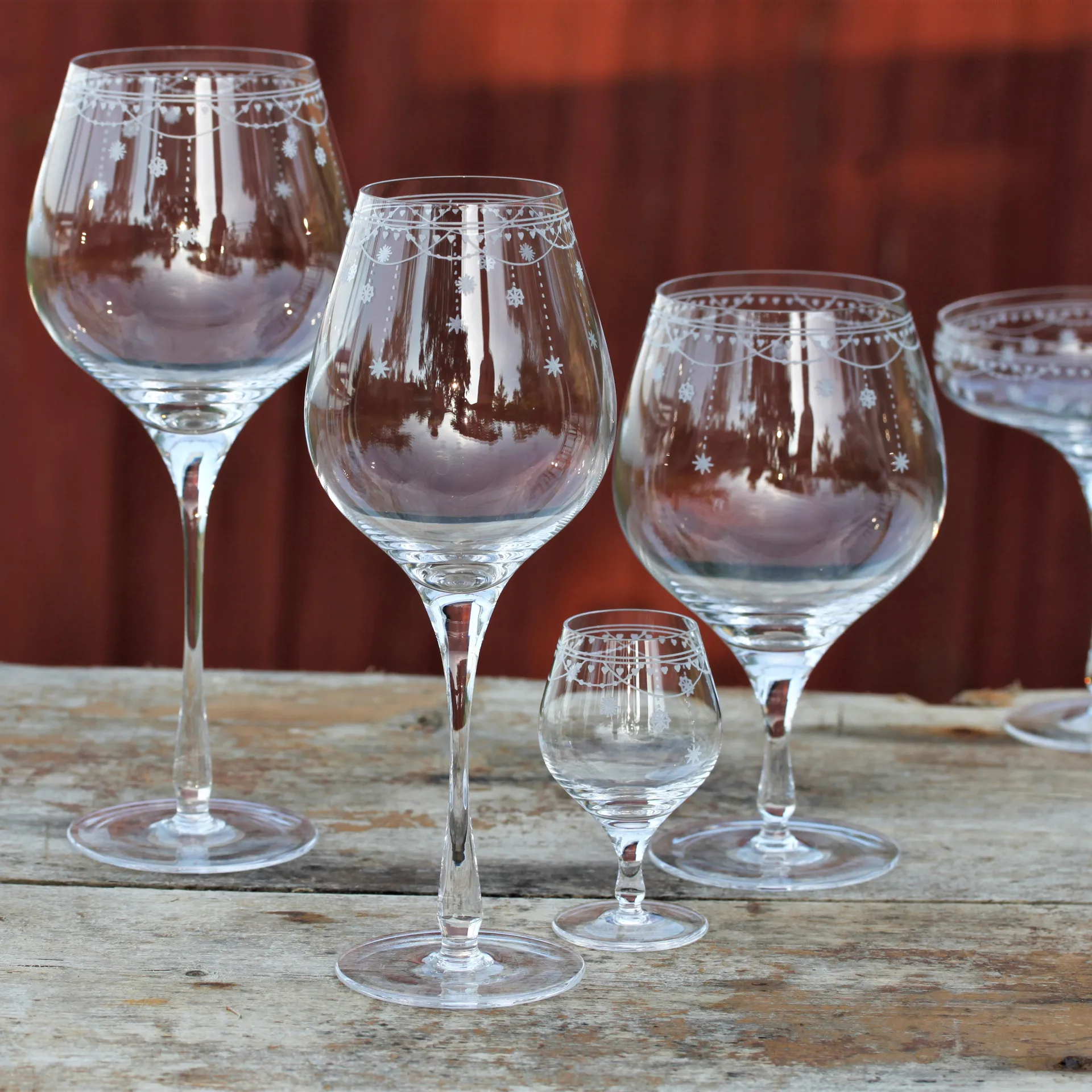 크리스마스 아침 화이트 와인잔, 40 cl Wik & Walsøe | 윅 & 왈쉐