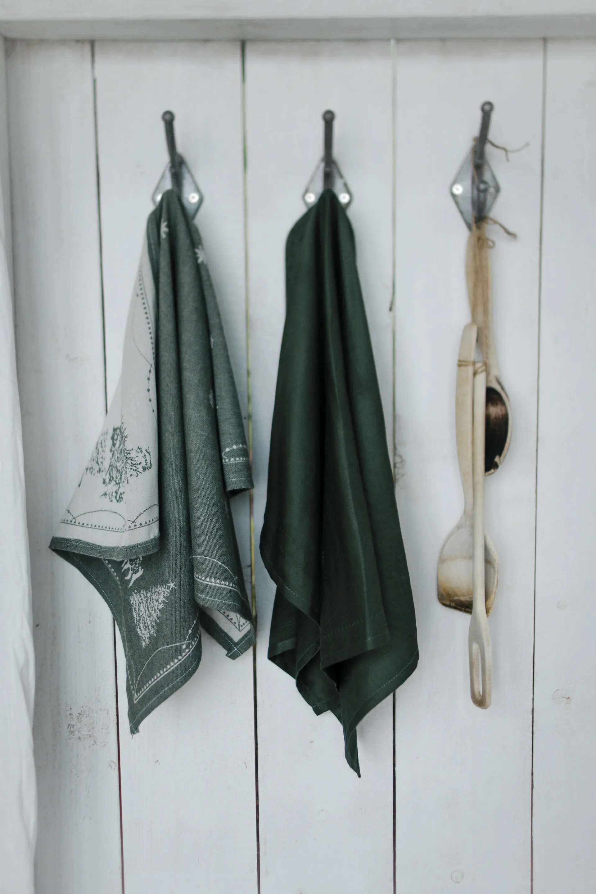 크리스마스 모닝 키친 타월 50x70 cm, Green Wik & Walsøe | 윅 & 왈쉐