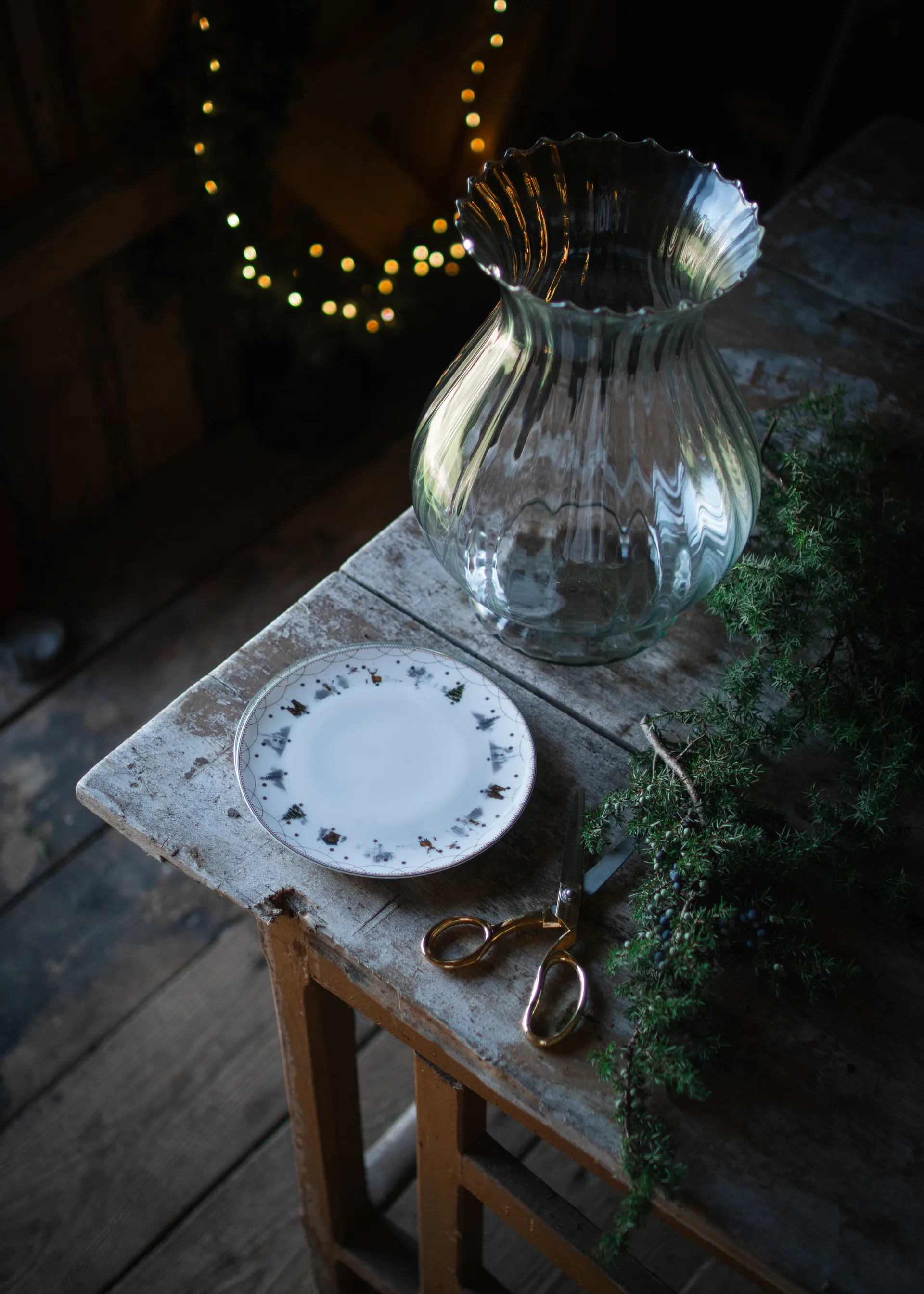 Falla 재활용 유리 화병 35 cm, Clear Wik & Walsøe | 윅 & 왈쉐