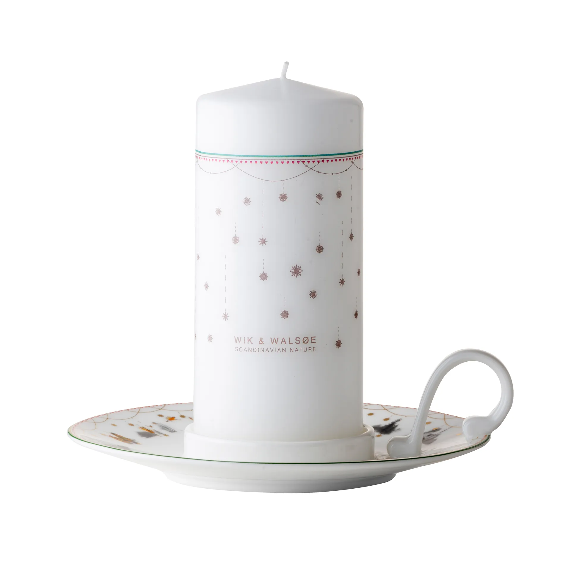 Julemorgen Story 캔들 스틱, white Wik & Walsøe | 윅 & 왈쉐
