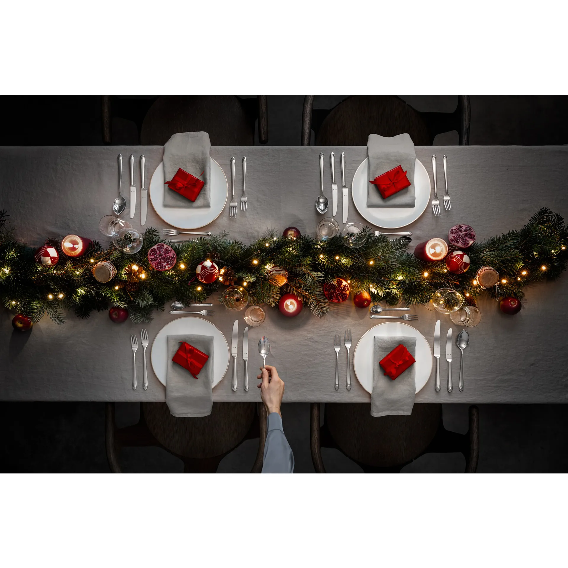 버지니아 크로마간 커트러리 하프 매트, 30 pieces WMF | 더블유엠에프