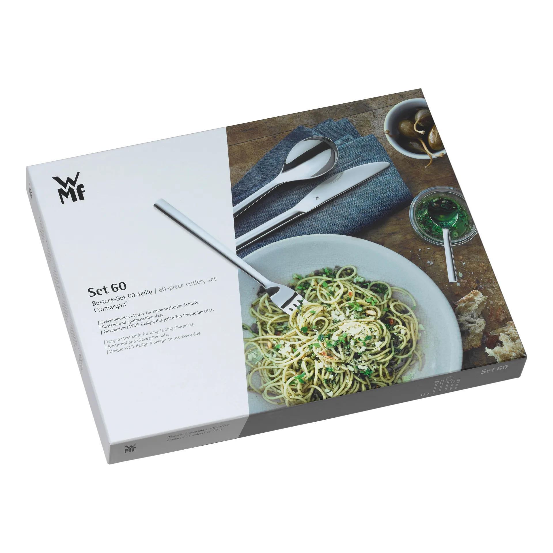 팔레르모 크로마간 커트러리 - 스무스, 60 pieces WMF | 더블유엠에프