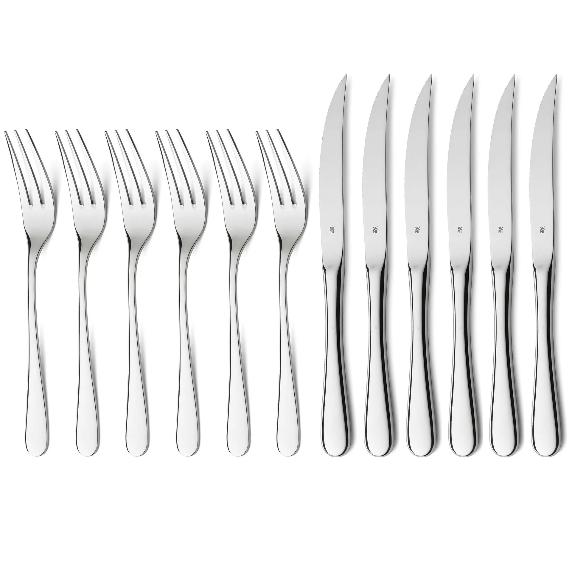 Geschenkidee BBQ 커트러리 12개 세트, Stainless steel WMF | 더블유엠에프