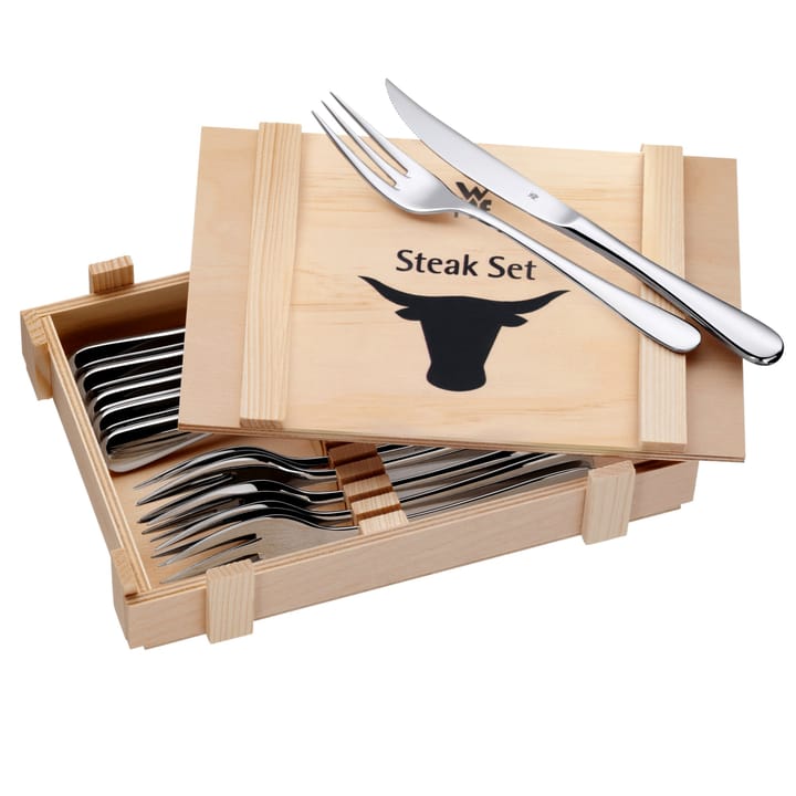 Geschenkidee BBQ 커트러리 12개 세트, Stainless steel WMF | 더블유엠에프