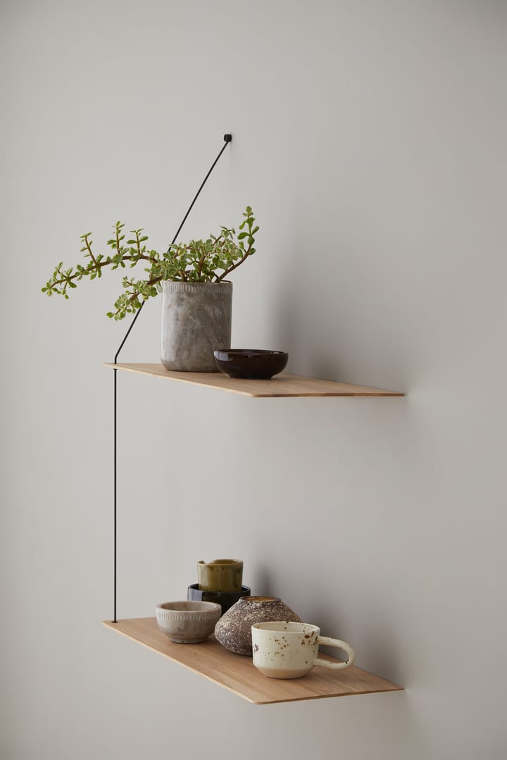 스텟지 선반 60 cm, White pigmented oak Woud | 우드