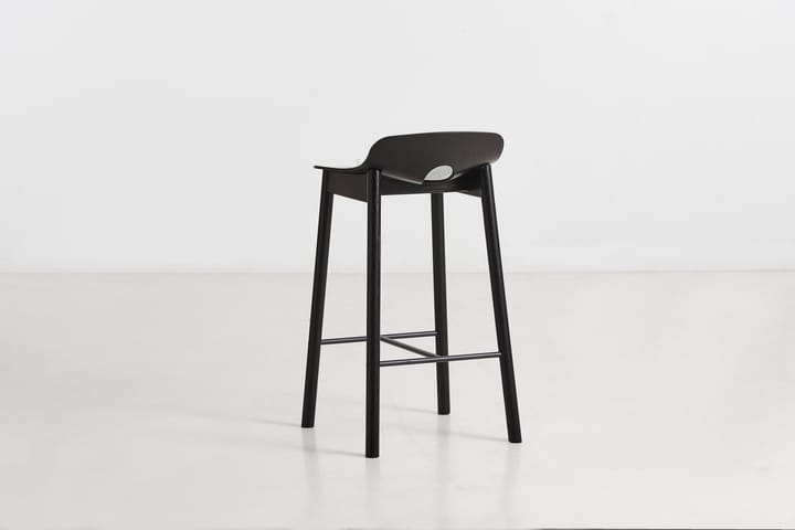 모노 바 스툴 65 cm, Black ash Woud | 우드