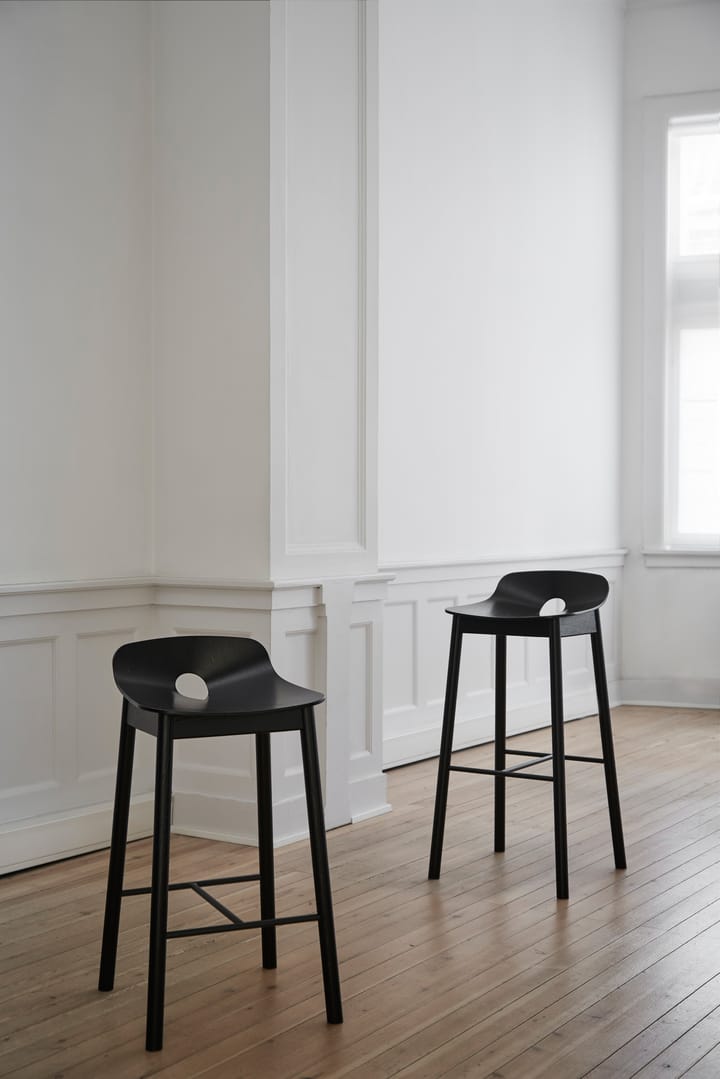 모노 바 스툴 65 cm, Black ash Woud | 우드