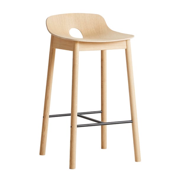 모노 바 스툴 65 cm - White pigmented oak - Woud | 우드
