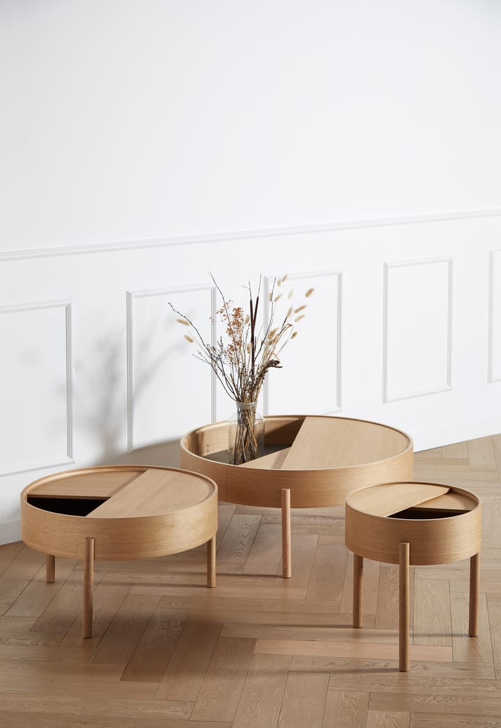 아크 ��커피 테이블 Ø66 cm, Oiled oak Woud | 우드