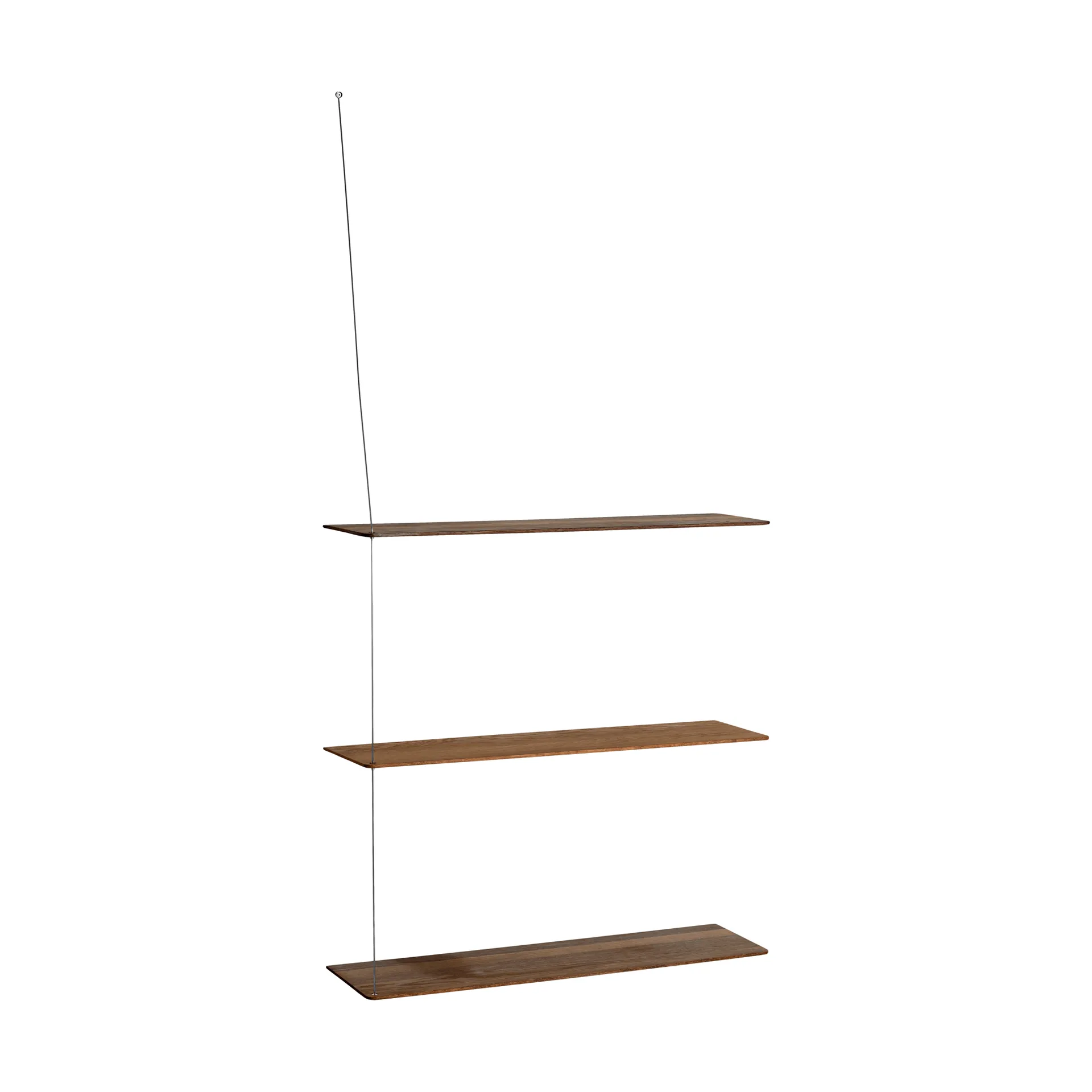 스텟지 선반, 훈증 오크-브러시드 스틸, 80 cm, 선반 3개 Woud | 우드 스텟지 선반, 훈증 오크-브러시드 스틸, 80 cm, 선반 3개 Woud | 우드