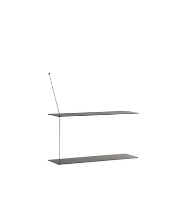 스텟지 선반 80 cm - Black-painted box - Woud | 우드