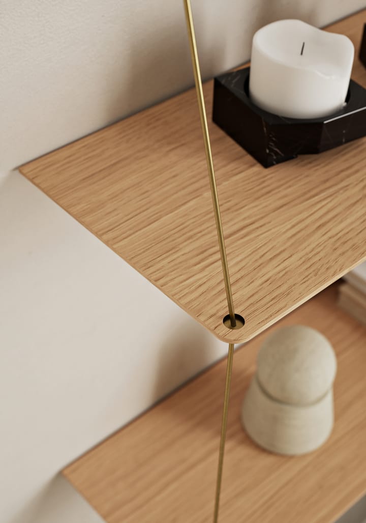 스텟지 벽 선반 80 cm, Oak Woud | 우드