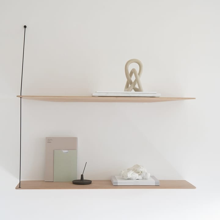 스텟지 선반 80 cm, white-pigmented oak Woud | 우드