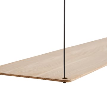 스텟지 선반 80 cm - white-pigmented oak - Woud | 우드