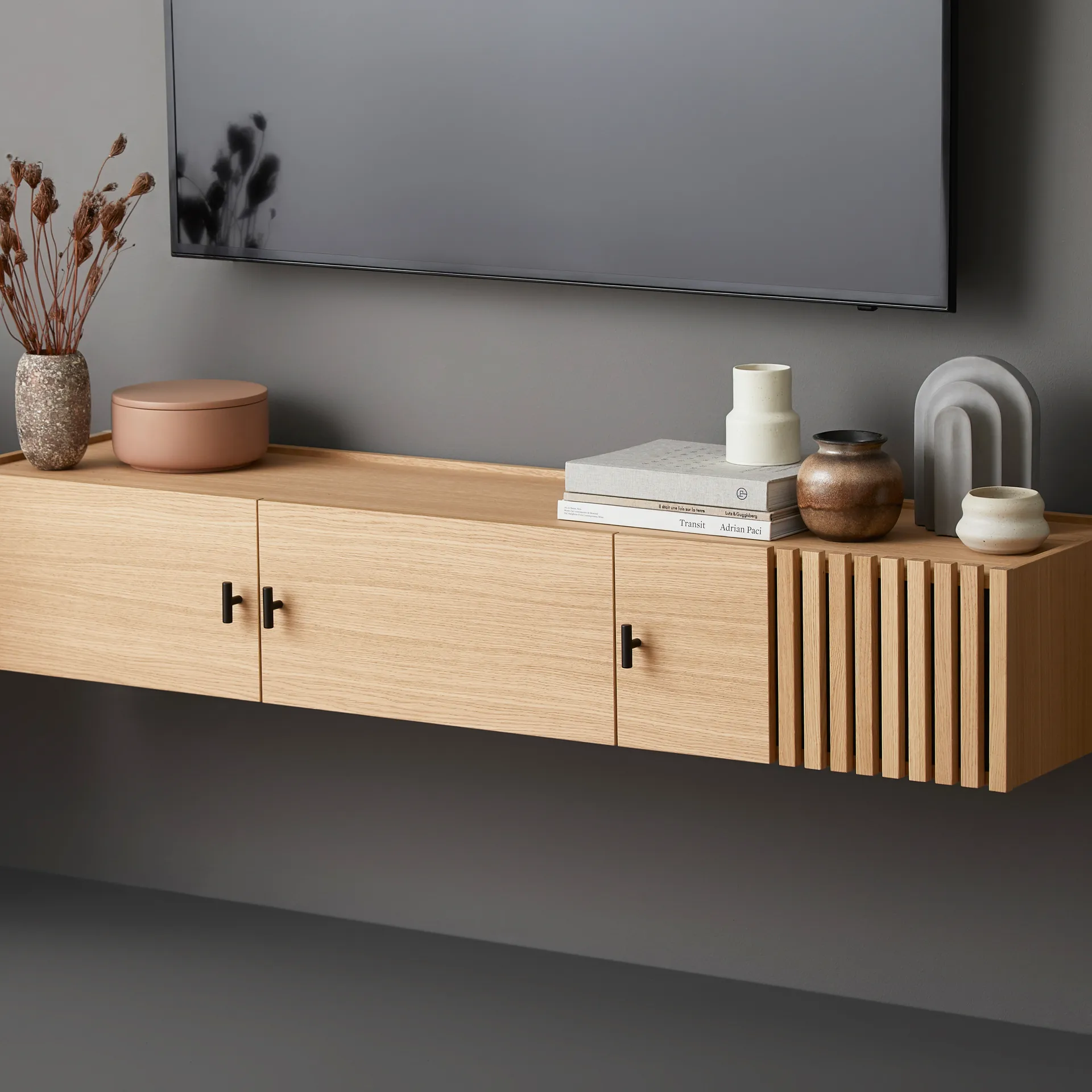 Arkiv 북엔드, grey concrete Woud | 우드