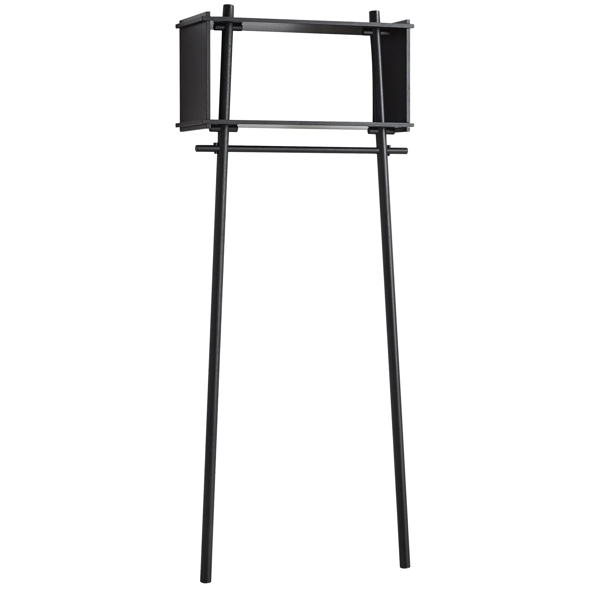 옷 수납 박스, Black lacquered oak Woud | 우드