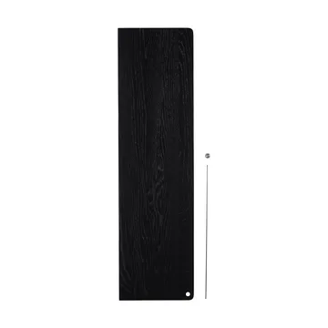 스텟지 애드온 선반 - Black oak-brushed steel - Woud | 우드