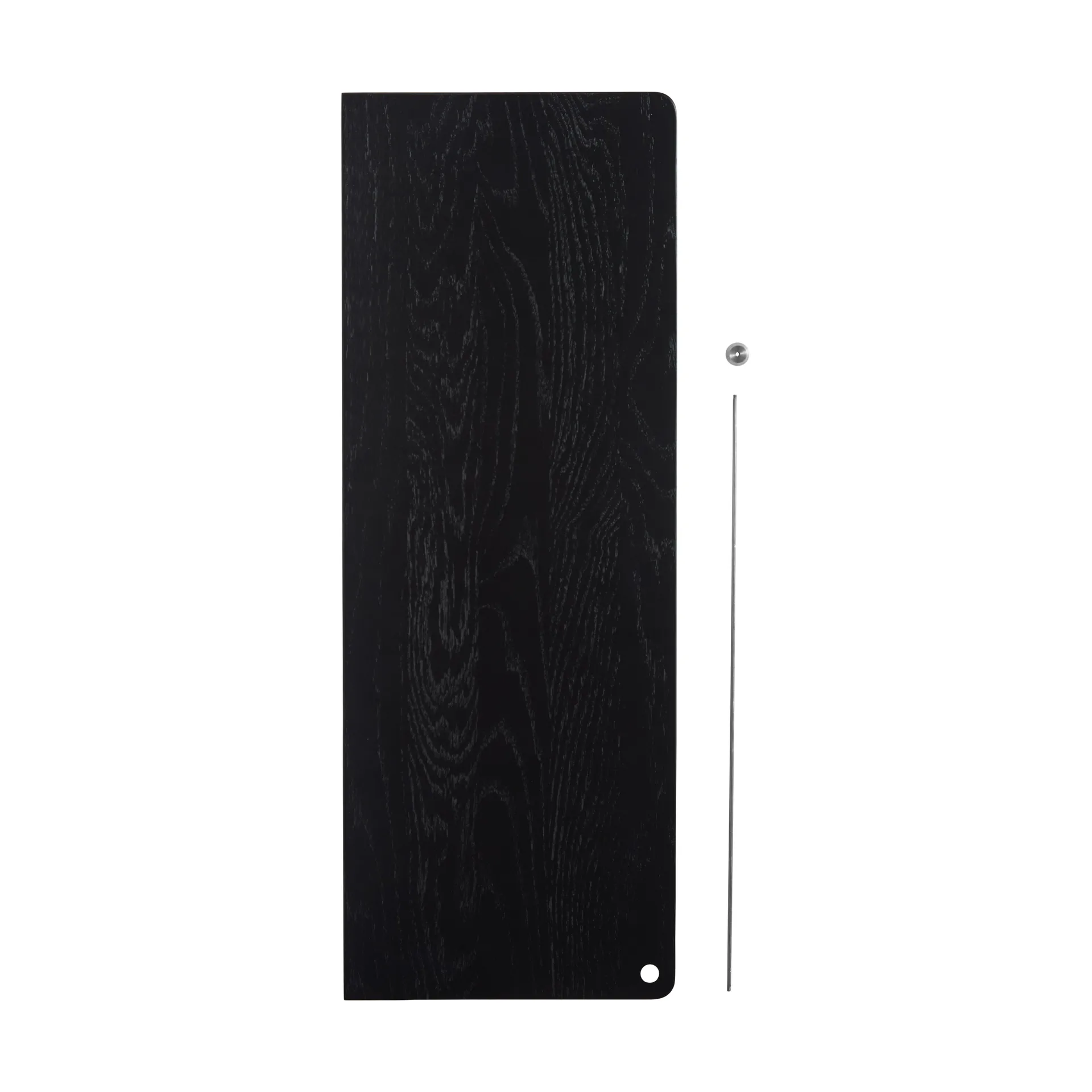 스텟지 애드온 선반, Black oak-brushed steel Woud | 우드