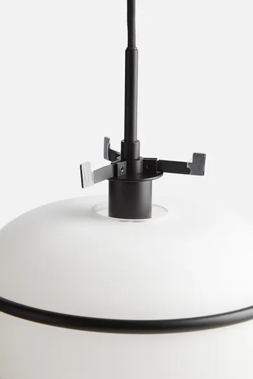 펌프 펜던트 조명 - black, opal - Woud | 우드