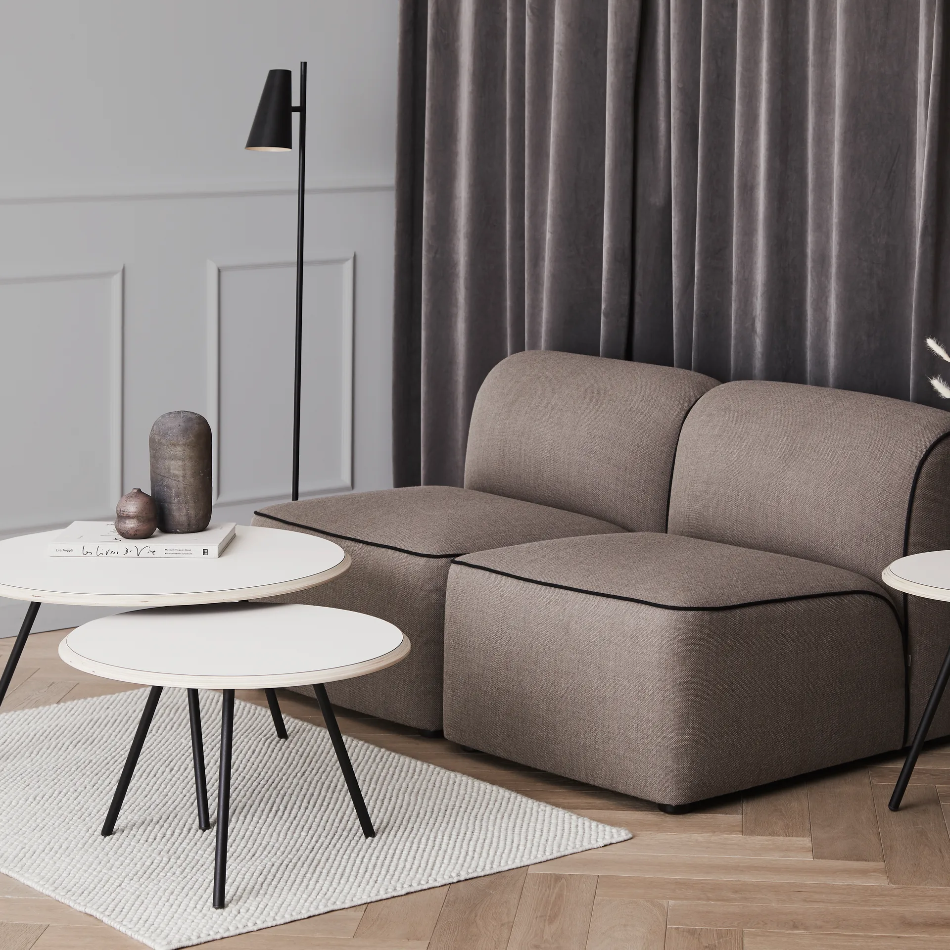 Cnno 플로어조명, Black Woud | 우드