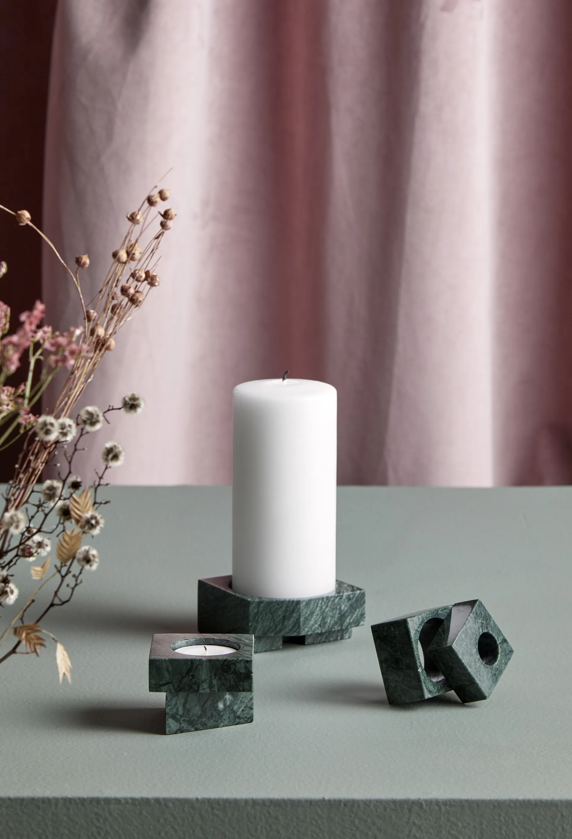 Jeu de dés 2 캔들홀더 마블, Green Woud | 우드