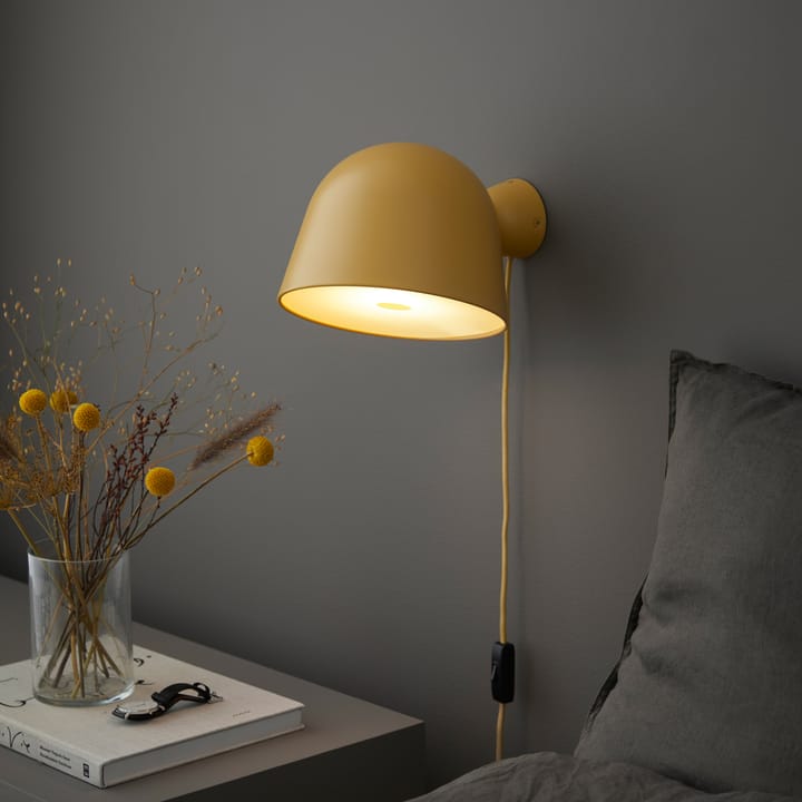 Kuppi 벽 조명 2.0, Mustard yellow Woud | 우드