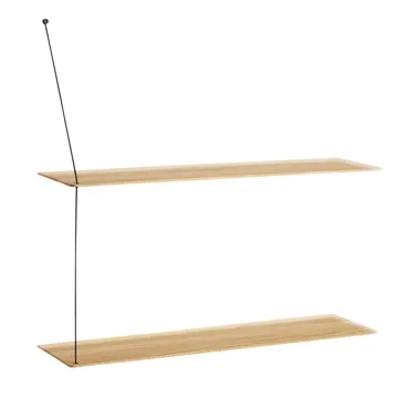 스텟지 선반 - White-pigmented oak, 80 cm - Woud | 우드