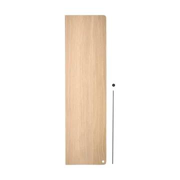 스텟지 애드온 선반 - White-pigmented oak-black, 80 cm - Woud | 우드