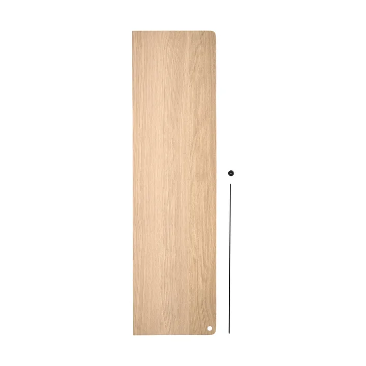 스텟지 애드온 선반 - White-pigmented oak-black, 80 cm - Woud | 우드