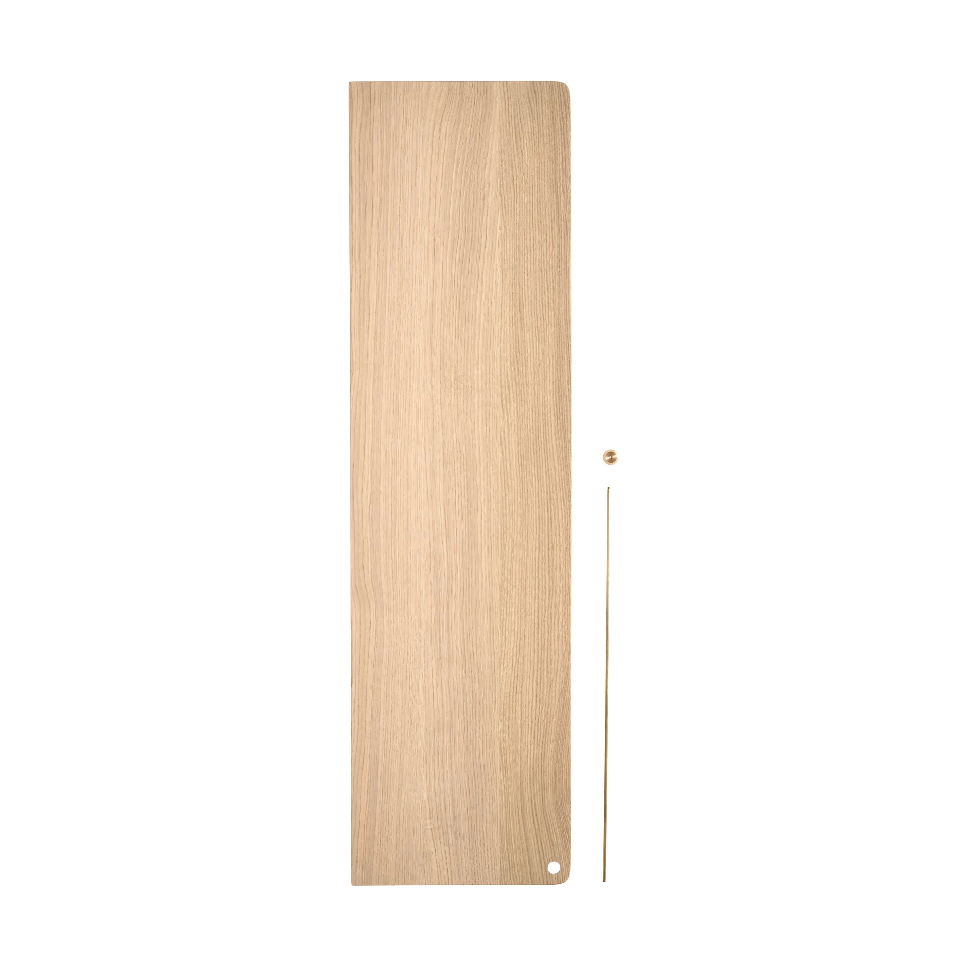 스텟지 애드온 선반, White-pigmented oak-brass, 80 cm Woud | 우드