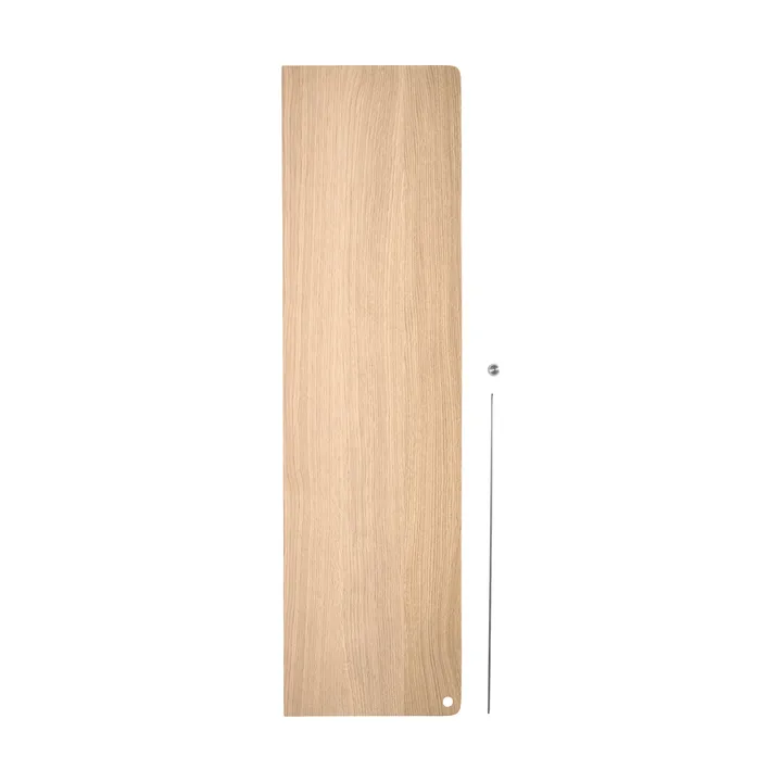 스텟지 애드온 선반 - white-pigmented oak-brushed steel - Woud | 우드