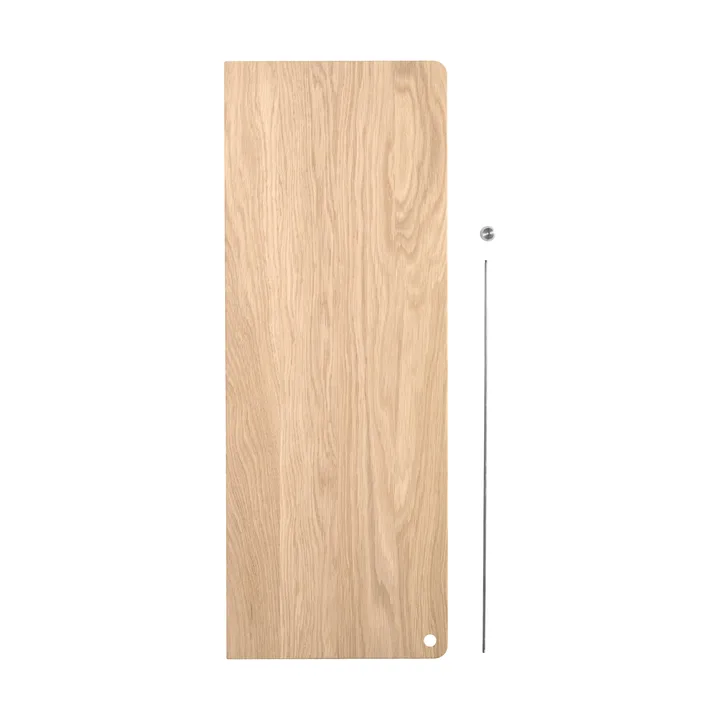 스텟지 애드온 선반 - White-pigmented oak-brushed steel - Woud | 우드