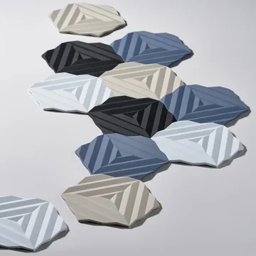 오리 폴드 냄비받침 14x16 cm - black - Zone Denmark | 존 덴마크