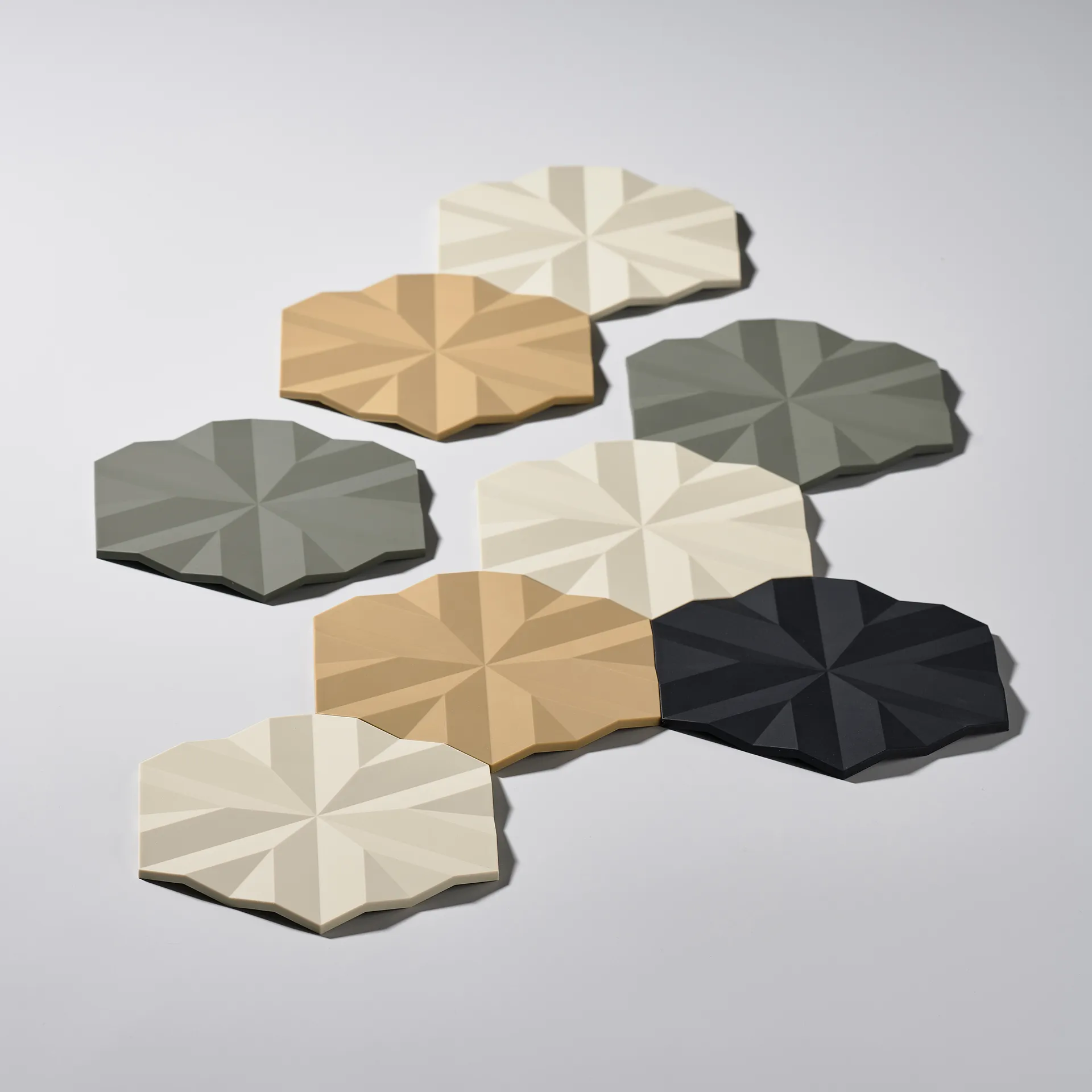 오리 플레이크 냄비받침 14x16 cm, olive taupe Zone Denmark | 존 덴마크