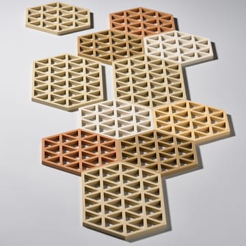 트라이앵글 냄비받침 14x24 cm - warm sand - Zone Denmark | 존 덴마크