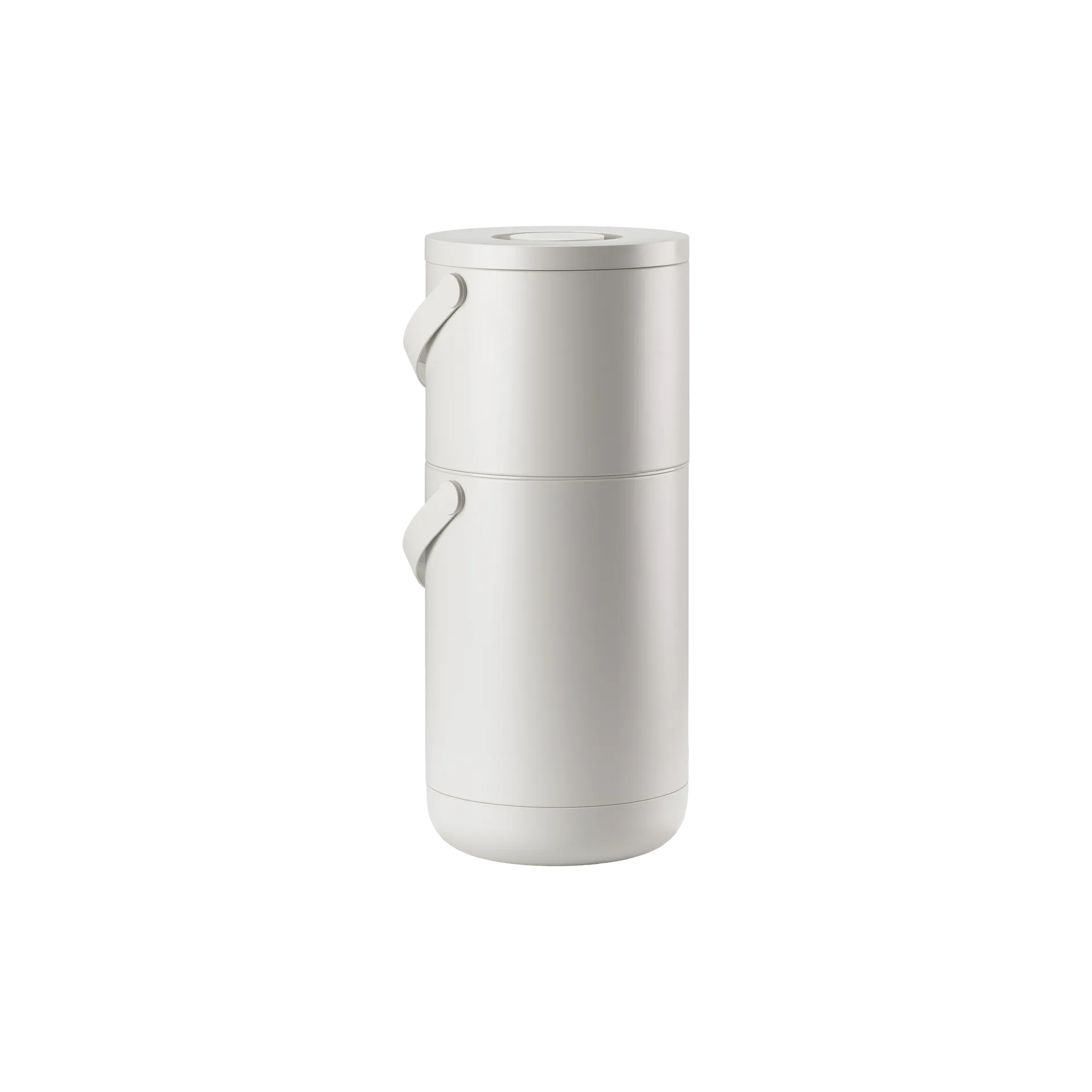 원형 쓰레기통 22+12L, Warm gray Zone Denmark | 존 덴마크