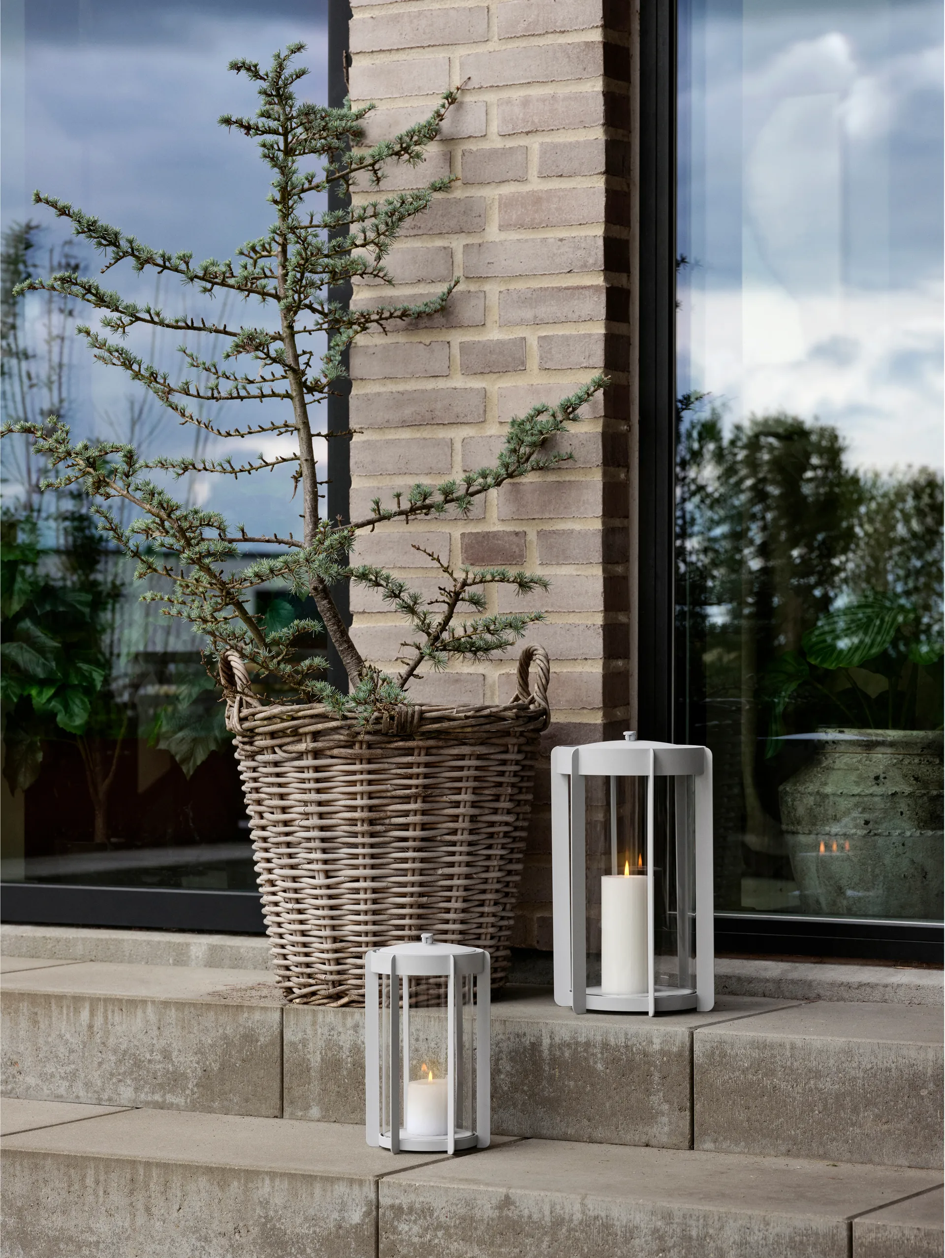 파이어플라이 랜턴 25 cm, Soft Grey Zone Denmark | 존 덴마크