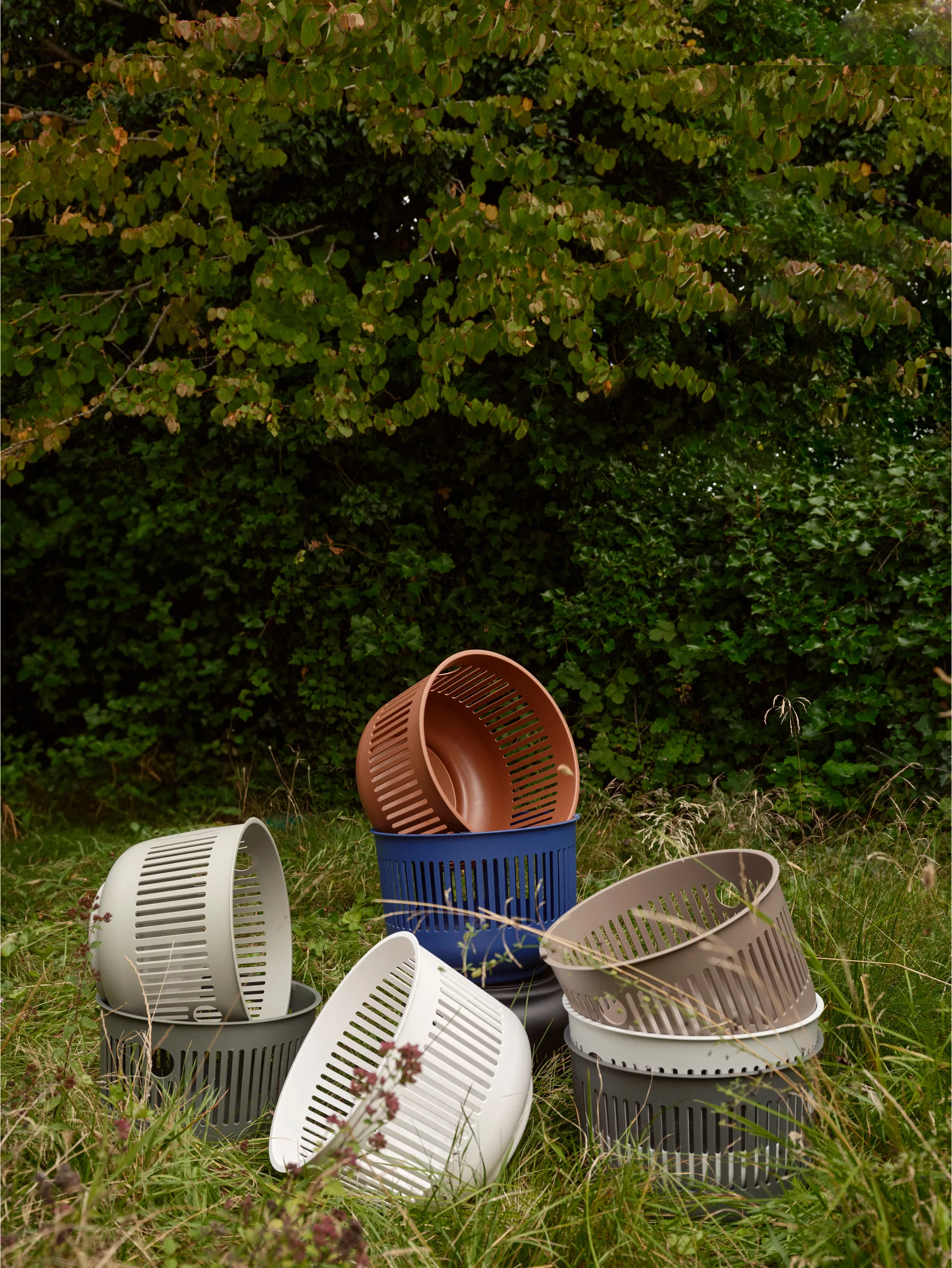 우메 세탁 바구니 Ø40x29 cm, White Zone Denmark | 존 덴마크