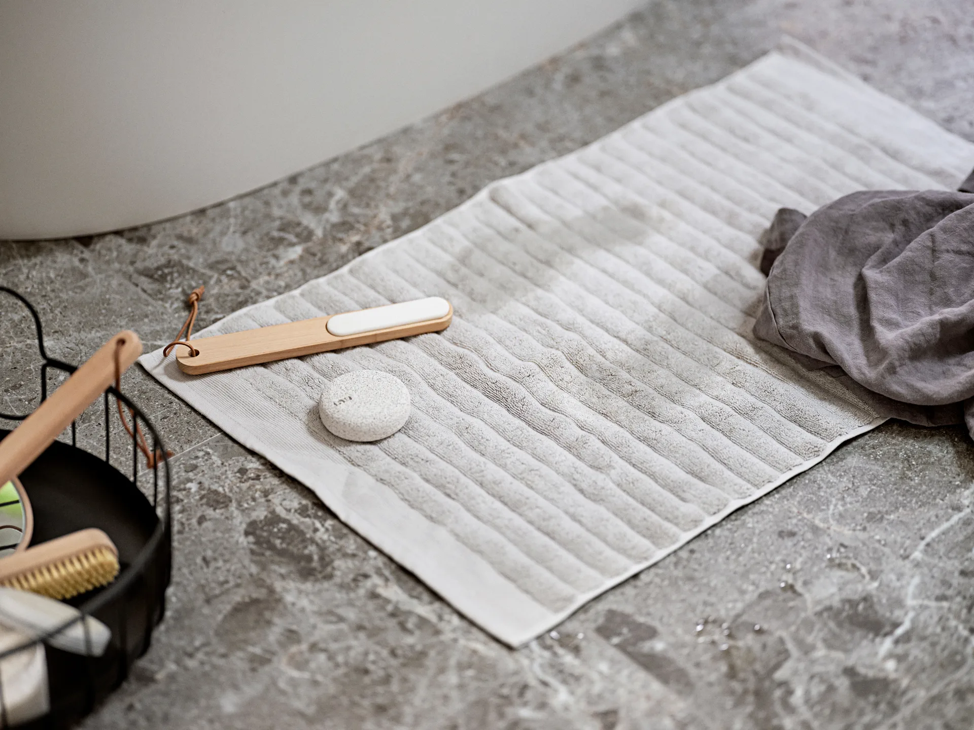 이누 욕실 러그 50x80 cm, White Zone Denmark | 존 덴마크