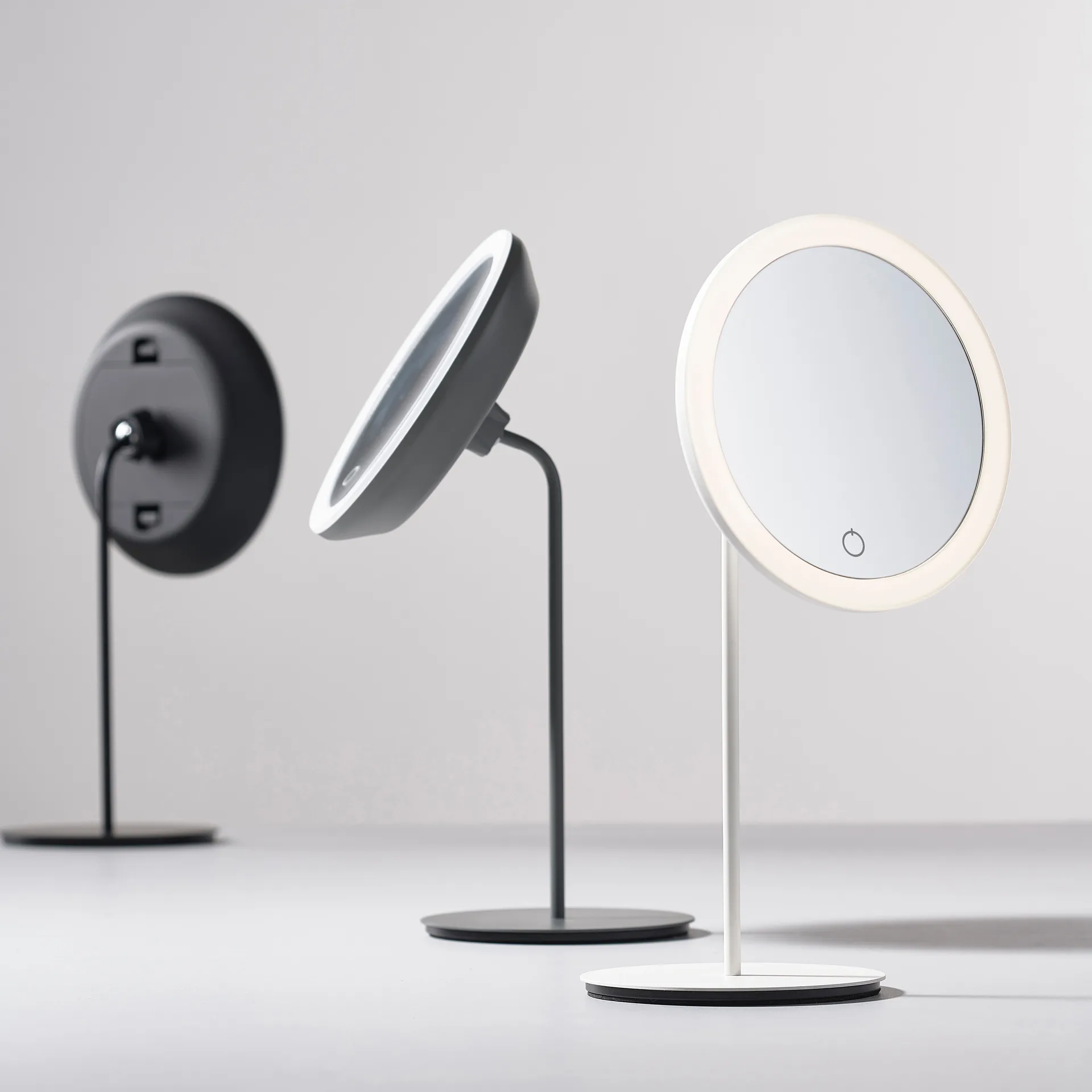 존 테이블 거울 5x 확대경, black Zone Denmark | 존 덴마크