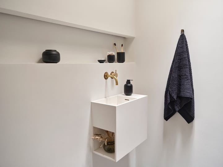 센수 뚜껑 있는 병 Ø6.5x9 cm, Black Zone Denmark | 존 덴마크